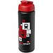 Baseline® Plus 750 ml Flasche mit Klappdeckel, schwarz/rot