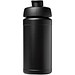 Baseline Rise 500 ml Sportflasche mit Klappdeckel, schwarz