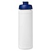 Baseline Rise 750 ml Sportflasche mit Klappdeckel, weiß / blau