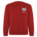 Batian Sweatshirt mit Rundhalsausschnitt Unisex, rot, L