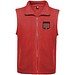 Bellagio Fleece Bodywarmer Unisex, rot, M