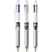 BIC® 4 Colours® 3+1Hb Kugelschreiber Weiß/Grau
