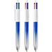 BIC® 4 Colours® Bicolor Blau/Silber