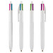 BIC® Kugelschreiber 4 Colours Fashion, weiß