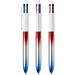 BIC® 4 Colours® Flaggen Kollektion Rot - Silber - Blau