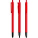 BIC® Clic Stic Stylus Kugelschreiber Rot Blaue Tinte