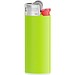 BIC® J25 Feuerzeug Corpus Apfelgrün/Boden Weiss/Drücker Rot/Chromkappe