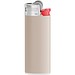 BIC® J25 Feuerzeug Corpus Grau/Boden Weiss/Drücker Rot/Chromkappe