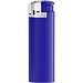 BIC® J38 Chrom Haubenfeuerzeug Corpus Dunkelblau/Boden Dunkelblau/Drücker Dunkelblau/Chromkappe