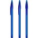 BIC® Style Ballpen Transparent Dunkelblau/ Transparent Dunkelblau/ Blaue Tinte