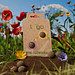 Mini-Seedbomb - Mini-Flower-Ball Bienenwiese, braun
