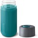 Black+Blum Glas-Reisebecher 340ml, turkis