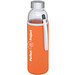 Bodhi 500 ml Glas-Sportflasche, orange