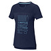 Borax Cool Fit T-Shirt aus recyceltem  GRS Material für Damen, navy, XXL