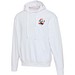 Boris Oversize Kapuzenpullover aus recycelter 280 g/m2 Bio Baumwolle (OCS), unisex, weiss, 4XS