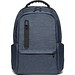 BOSTON. Wasserdichter 2Tone Nylon 17'' Laptop-Rucksack, Blau
