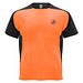 Bugatti Sport T-Shirt für Kinder, Fluor Orange / schwarz, 12