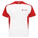 Bugatti Sport T-Shirt für Kinder, weiß / rot, 8
