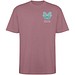 Bull Overzise T-Shirt Unisex, Pale Red, M