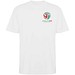 Bull Overzise T-Shirt Unisex, weiss, 2XL