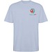 Bull Overzise T-Shirt Unisex, Zen Blue, M