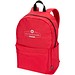 Byron 14 GRS-recycelter City Laptop Rucksack 14 L, rot