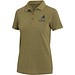 Calgary Poloshirt für Damen im Washed Look, 200 g/m2, waldgrün, S