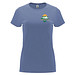 Capri T-Shirt für Damen, Blue Denim, M
