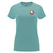 Capri T-Shirt für Damen, Dusty Blue, M