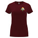 Capri T-Shirt für Damen, Garnet, 2XL
