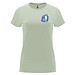 Capri T-Shirt für Damen, Mist Green, 2XL