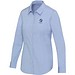 Carnelian 133 g/m² Popeline Bluse, hellblau, XXL