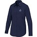 Carnelian 133 g/m² Popeline Bluse, marineblau, XXL