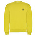 Clasica Sweatshirt mit Rundhalsausschnitt für Kinder, gelb, 7/8