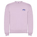 Clasica Sweatshirt mit Rundhalsausschnitt für Kinder, hellrosa, 7/8