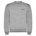 Clasica Sweatshirt mit Rundhalsausschnitt für Kinder, Marl Grey, 7/8