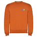 Clasica Sweatshirt mit Rundhalsausschnitt für Kinder, orange, 7/8