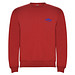 Clasica Sweatshirt mit Rundhalsausschnitt für Kinder, rot, 7/8