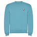 Clasica Sweatshirt mit Rundhalsausschnitt für Kinder, türkis, 7/8