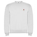 Clasica Sweatshirt mit Rundhalsausschnitt für Kinder, weiss, 7/8