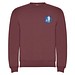 Clasica Sweatshirt mit Rundhalsausschnitt Unisex, Berry Red, 2XL