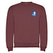 Clasica Sweatshirt mit Rundhalsausschnitt Unisex, Berry Red, M