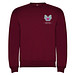 Clasica Sweatshirt mit Rundhalsausschnitt Unisex, Garnet, M
