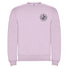 Clasica Sweatshirt mit Rundhalsausschnitt Unisex, hellrosa, XL
