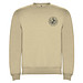 Clasica Sweatshirt mit Rundhalsausschnitt Unisex, sand meliert, 2XL