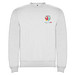 Clasica Sweatshirt mit Rundhalsausschnitt Unisex, weiss, XL