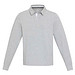Clyde Rugby Polo Sweatshirt Unisex, heather grau, XS