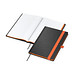 Geiger-Notes Notizbuch Color-Book A5 Bestseller, inkl. Prägung, Farbschnitt orange