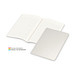 Geiger-Notes Copy-Book White green+blue Notizbuch A5, inkl. Druck, natur