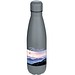 Cove 750 ml RCS-zertifizierte, einwandige Trinkflasche aus recyceltem Edelstahl, grau matt